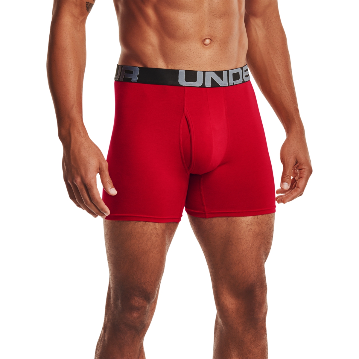 UA Charged Cotton 6in 3 Pack