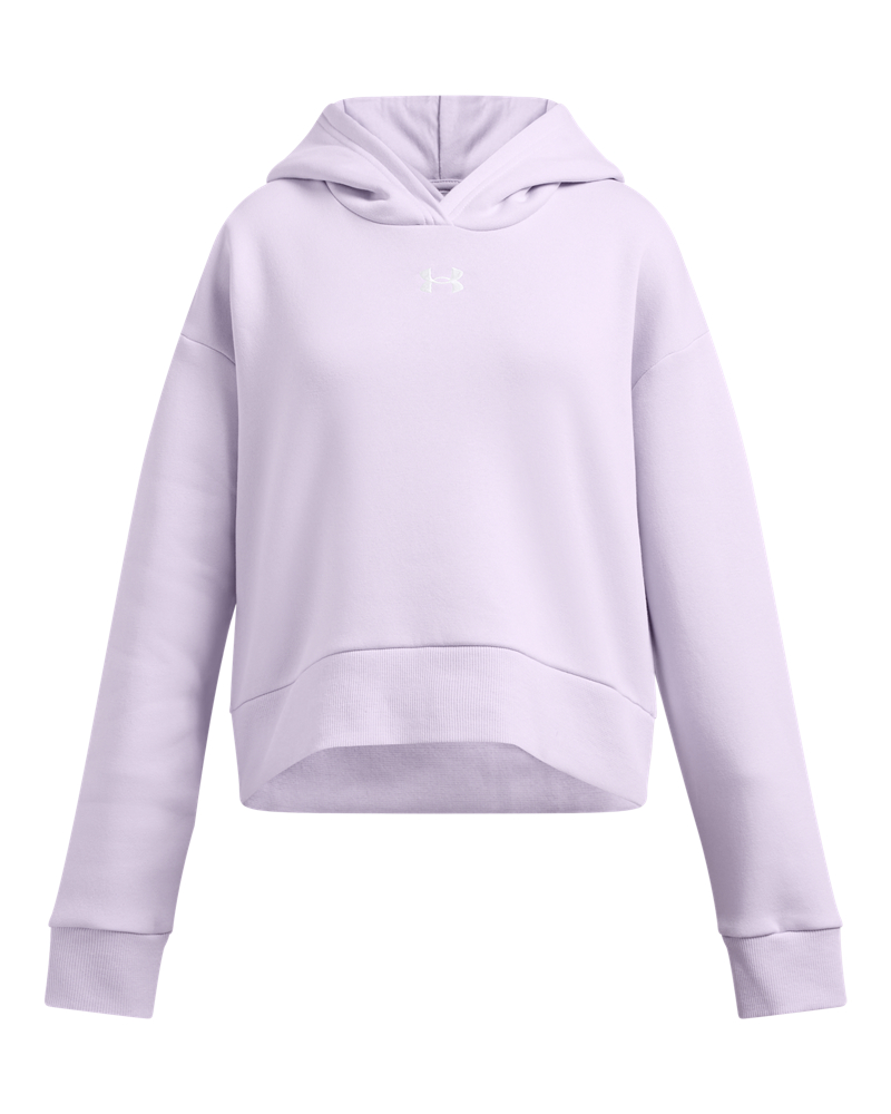UA Rival Fleece Crop Hoodie