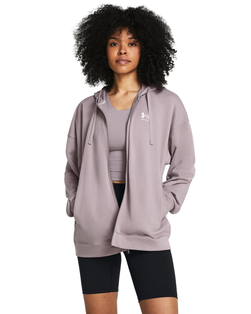 UA Rival Terry OS FZ Hooded