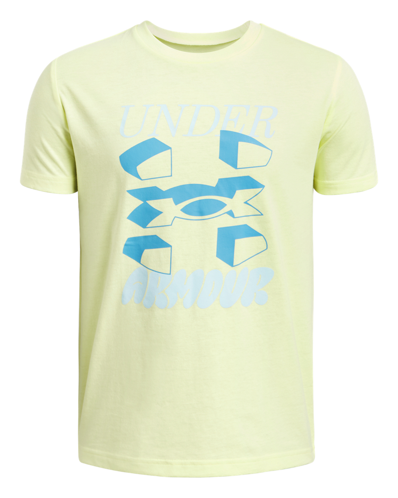 UA B Split Big Logo SS