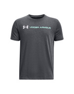 Boys' UA Logo Wordmark Short Sleeve 