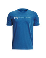 Boys' UA Logo Wordmark Short Sleeve 