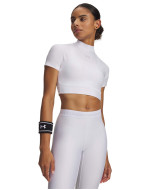 HeatGear® Women's Crop Mock Short Sleeve 