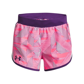 Girls' UA Fly-By Printed Shorts 