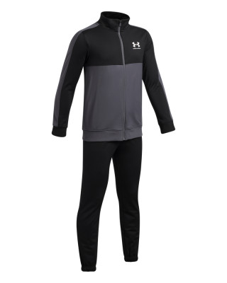 Boys' UA Knit Colorblock Track Suit 