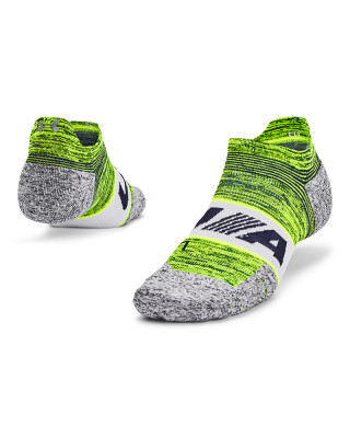 Unisex UA ArmourDry™ Run Cushion No Show Tab Socks 