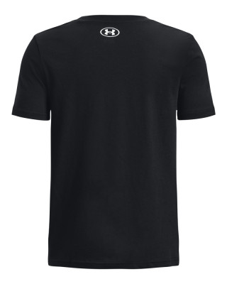 Boys' UA Box Logo Camo Short Sleeve 