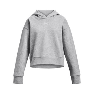 Girls' UA Rival Fleece Crop Hoodie 