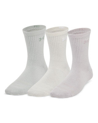 UA Essential Women's 3-Pack Mid Crew Socks