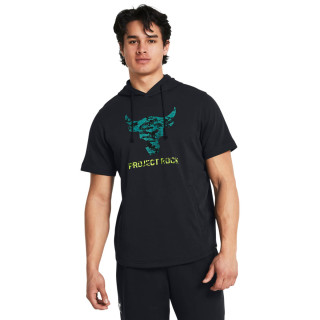 Men's Project Rock Terry Payoff Short Sleeve Hoodie