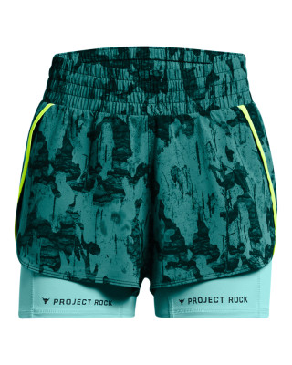 Women's Project Rock Leg Day Flex Printed Shorts 