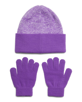 Girls' UA Beanie/Glove Combo 