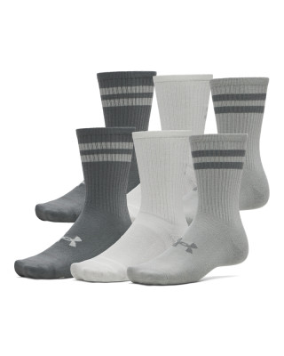 Unisex 6-Pack Crew Socks 