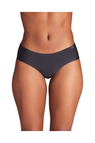 UA Pure Stretch No Show Hipster-Solid3Pk 