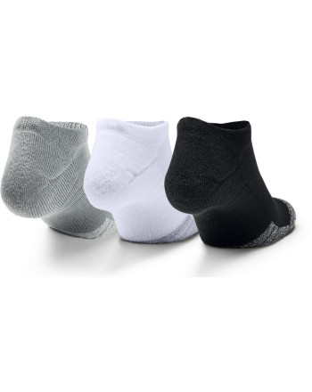 Adult HeatGear® No Show Socks 3-Pack 
