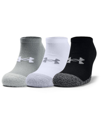 Adult HeatGear® No Show Socks 3-Pack 