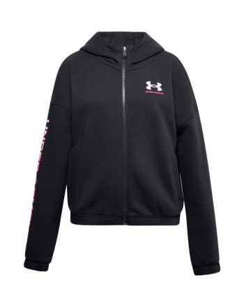 Girls' UA Rival Fleece Full-Zip Hoodie 