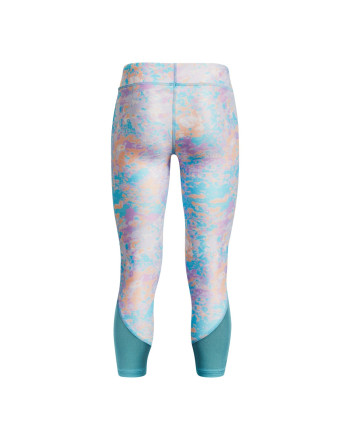 Girls' HeatGear® Armour Printed Ankle Crop 