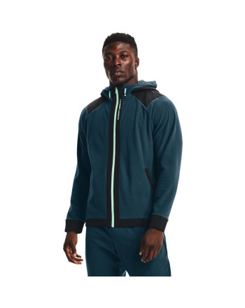 Men's UA RUSH™ Fleece Full-Zip Hoodie 