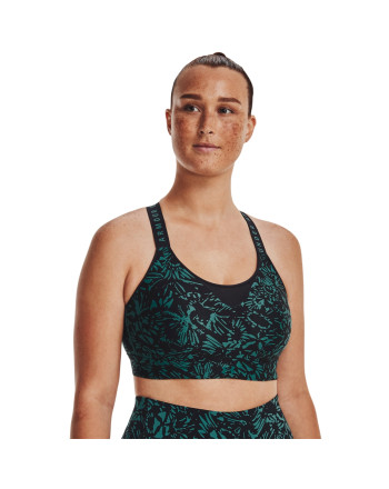 Women's UA Infinity High Printed Sports Bra 