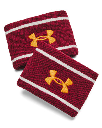 Unisex UA Striped Performance Terry 2-Pack Wristbands 