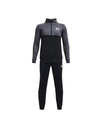 Boys' UA Knit Colorblock Track Suit 