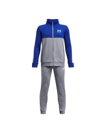 Boys' UA Knit Colorblock Track Suit 