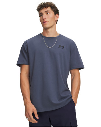 UA M LOGO EMB HEAVYWEIGHT SS 