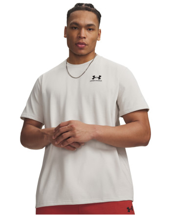 UA M LOGO EMB HEAVYWEIGHT SS 