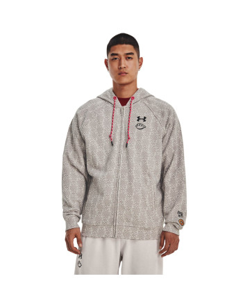 Men's UA Terry Lunar New Year Printed Full-Zip 
