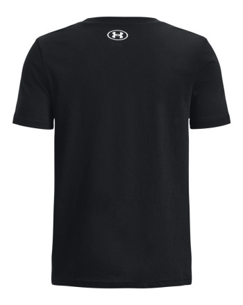 Boys' UA Box Logo Camo Short Sleeve 