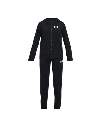 Girls' UA Knit Hooded Track Suit 