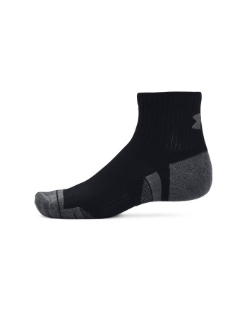 Unisex UA Performance Cotton 3-Pack Quarter Socks 