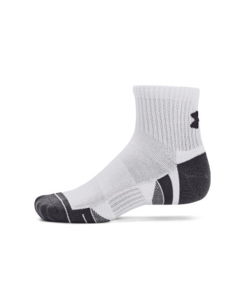 Unisex UA Performance Cotton 3-Pack Quarter Socks 