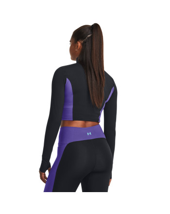 Women's Project Rock Lets Go Crop Full-Zip 