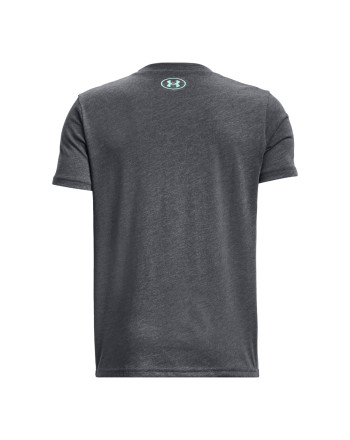 Boys' UA Logo Wordmark Short Sleeve 