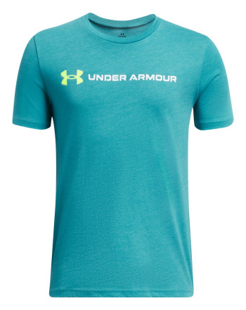 Boys' UA Logo Wordmark Short Sleeve 