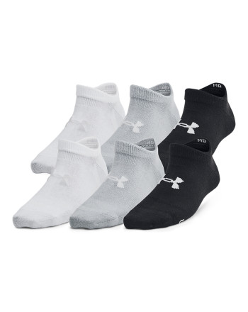 Kids' UA Essential 6-Pack No- Show Socks 