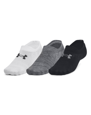 Unisex UA Essential 3-Pack Ultra Low Tab Socks 