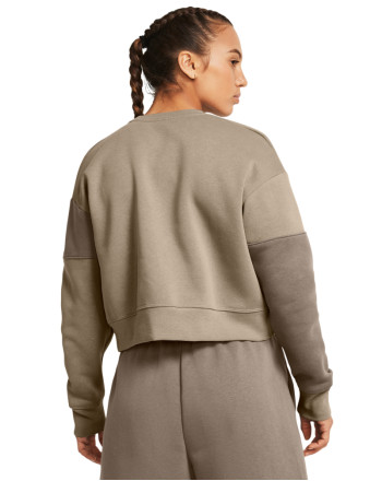 Women's UA Icon Fleece Crop Crew 