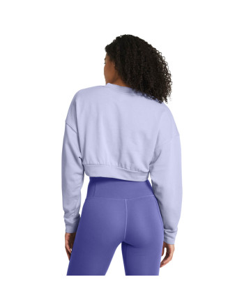 Women's UA Rival Terry Oversized Crop Crew 