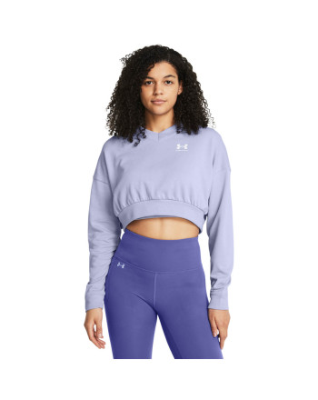 Women's UA Rival Terry Oversized Crop Crew 