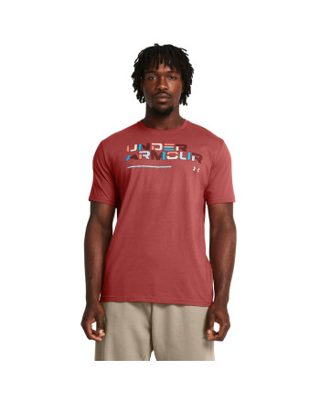 Men's UA Colorblock Wordmark Short Sleeve 