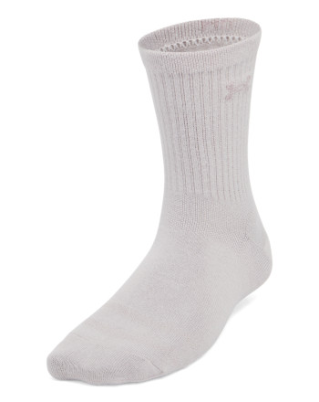 UA Essential Women's 3-Pack Mid Crew Socks 