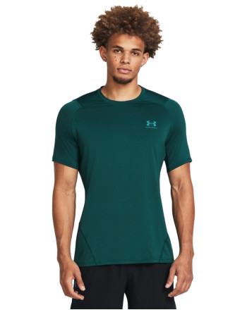 Men's HeatGear® Fitted Graphic Short Sleeve 
