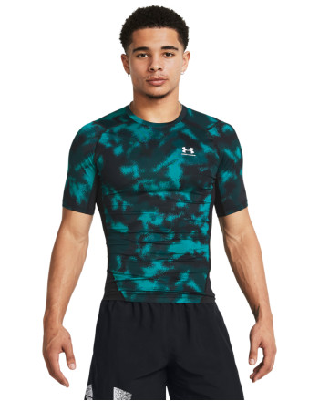 Men's HeatGear® Printed Short Sleeve 