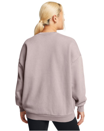 Women's UA Icon Heavyweight Fleece Oversized Crew 