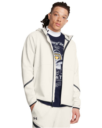 Men's UA Unstoppable Fleece Grid Full-Zip 