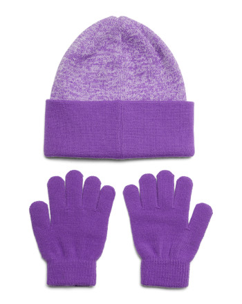 Girls' UA Beanie/Glove Combo 