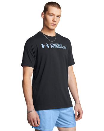 Men's UA Sliced Wordmark Short Sleeve 